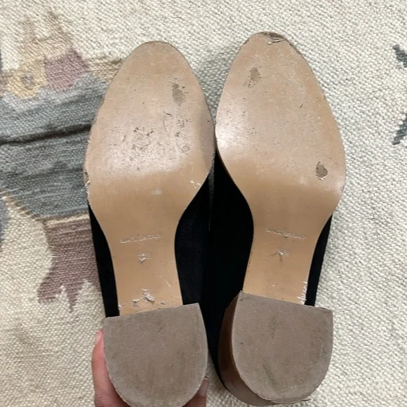 Everlane - Black Suede Mules / Boots - Picture 4 of 9